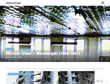 Tablet Screenshot of elojosalvaje.com